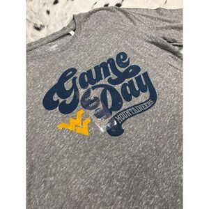 Three Square West Virginia Mountaineers Game Day Graphic T-Shirt Large
